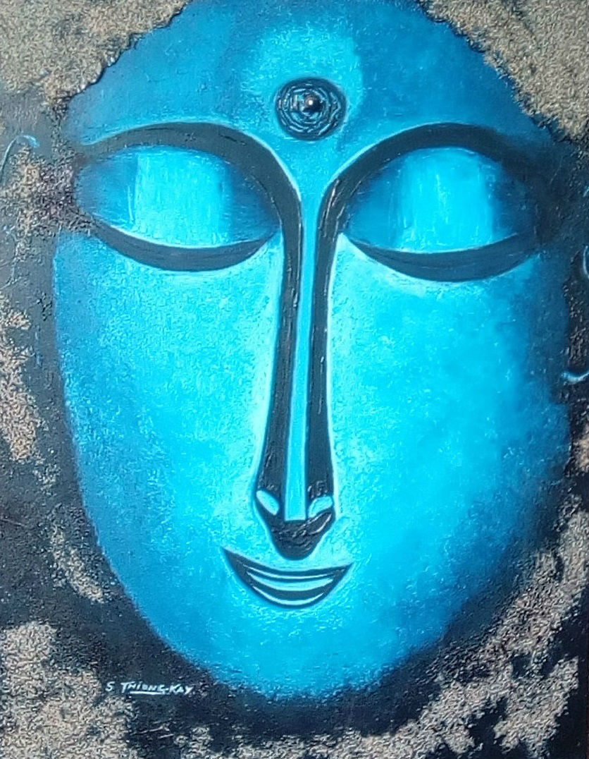 "Boudha bleu"